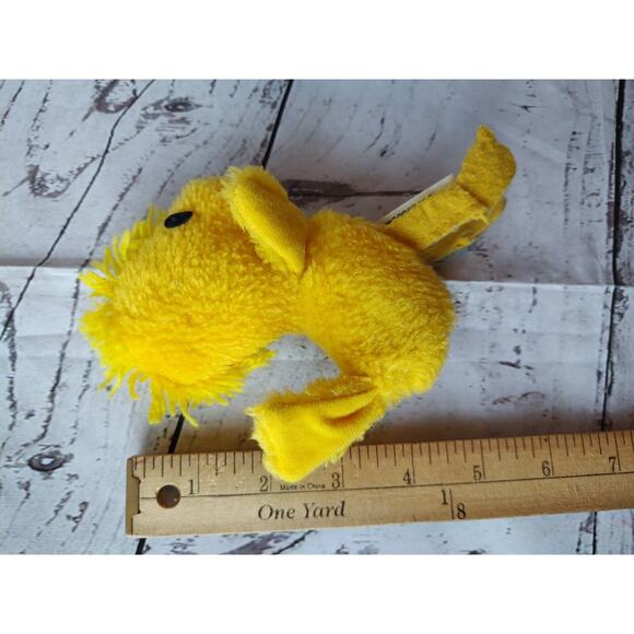 Vintage 1972 Knickerbocker Peanuts Woodstock 4.5" Plush Stuffed Toy - Picture 5 of 5